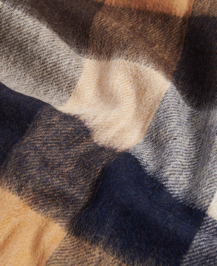Large Tattersall Scarf in Autumn