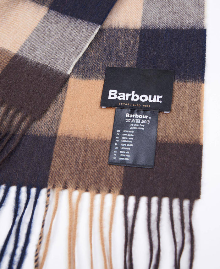Large Tattersall Scarf in Autumn