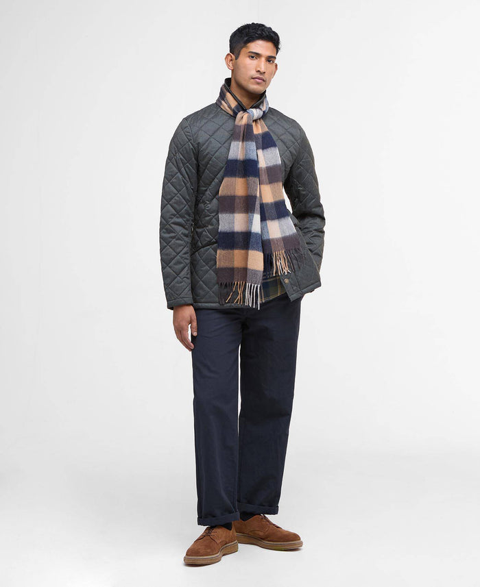 Large Tattersall Scarf in Autumn