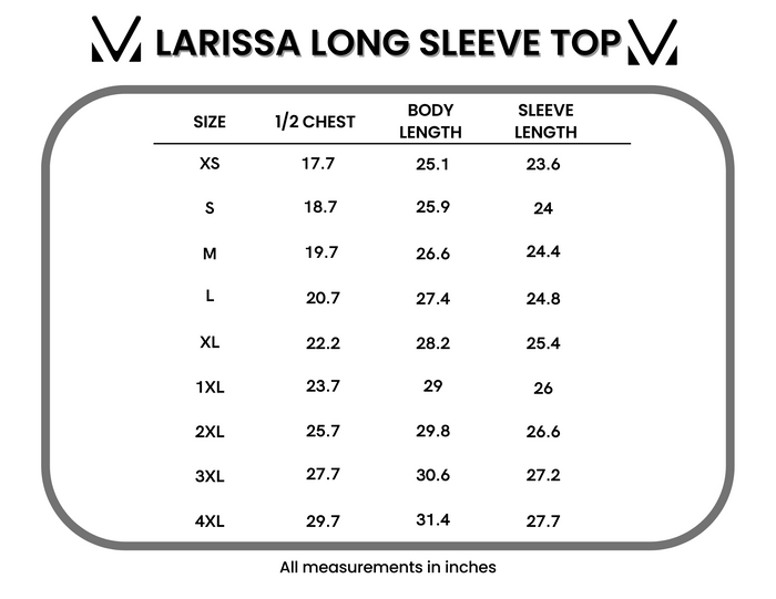 Larissa Long Sleeve - Teal by Michelle Mae