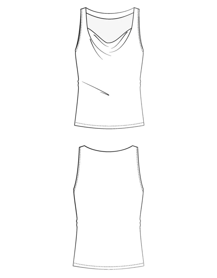 Le Top Lioness Paper Sewing Pattern, Maison Fauve