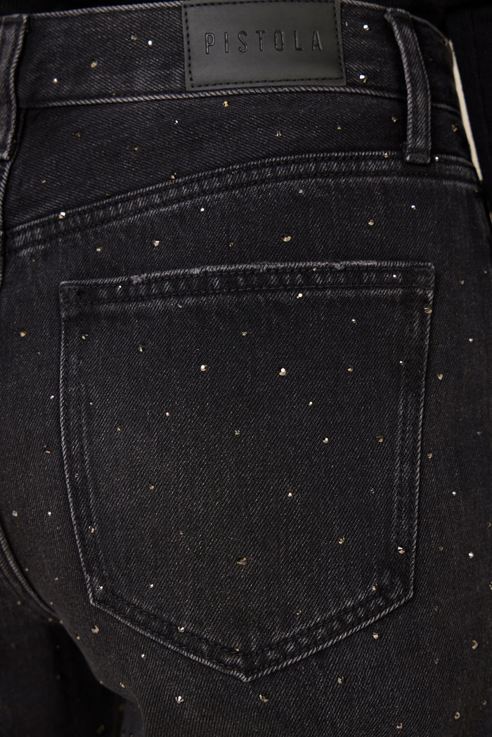 Lexi Sparkle Barrel Jean