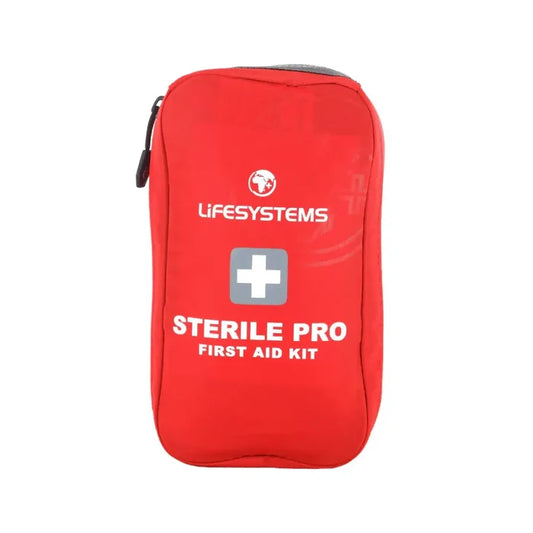 Lifesystems Sterile Pro First Aid Kit case shown from the front on a white background