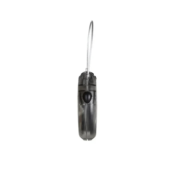 Lifeventure 3 Dial Combination Mini Cable Lock side detail on a white background