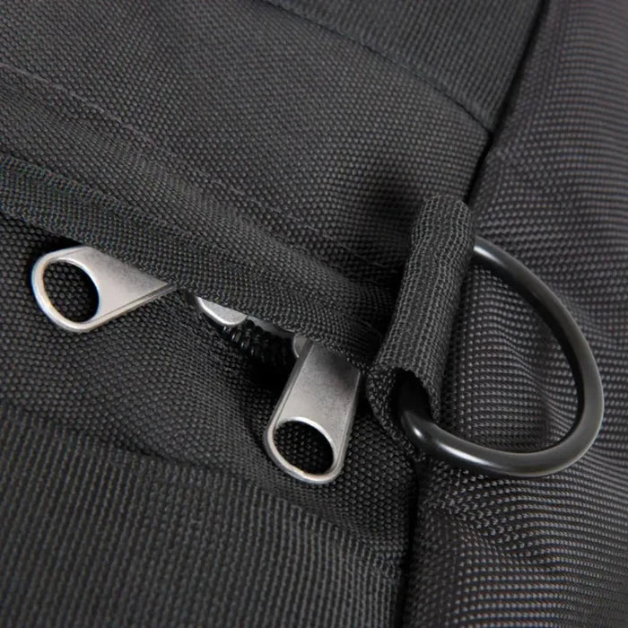 Lifeventure Expedition Duffle Bag 100 Litres locking zip detail on a white background