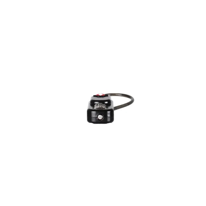 Lifeventure TSA 3 Dial Combination Zip Padlock base view on a white background