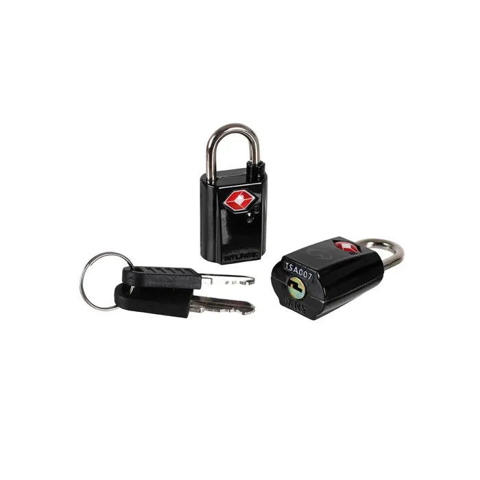 Lifeventure TSA Mini Padlocks with keys on a white background