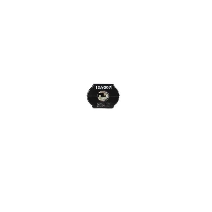 Lifeventure TSA Mini Padlock base key entry for security personnel on a white background
