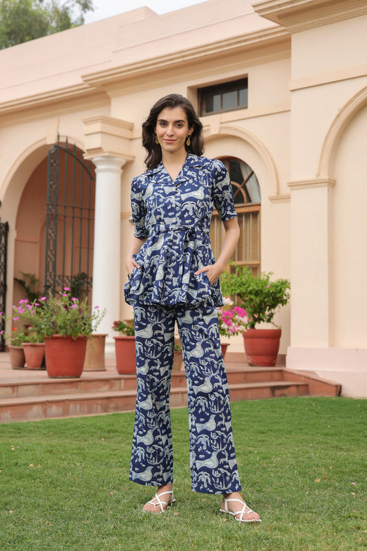 Little Birdie Blues Cotton Co-ord Set