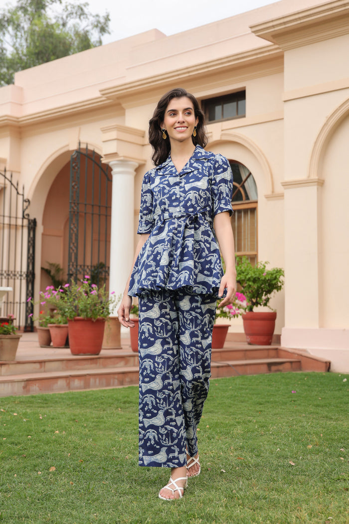 Little Birdie Blues Cotton Co-ord Set