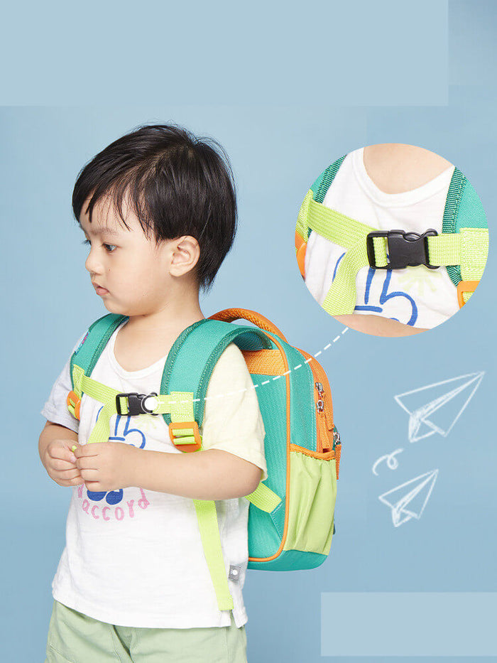 Little Tail Cartoon School Bag For Boys | Cute Kids Backpack