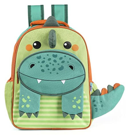 Little Tail Cartoon School Bag For Boys | Cute Kids Backpack