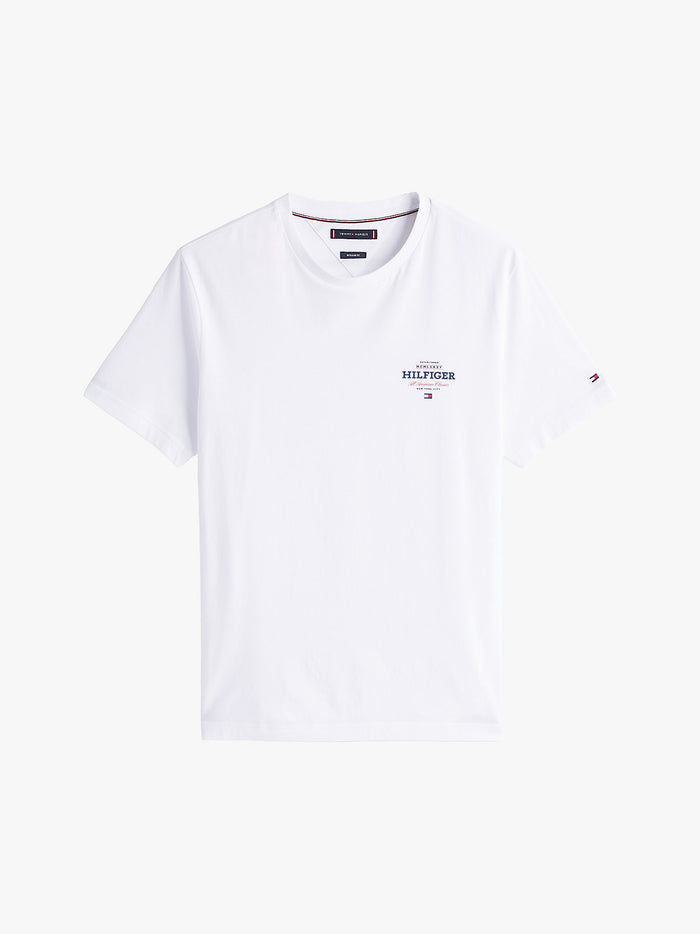 Logo Crew Tee in White