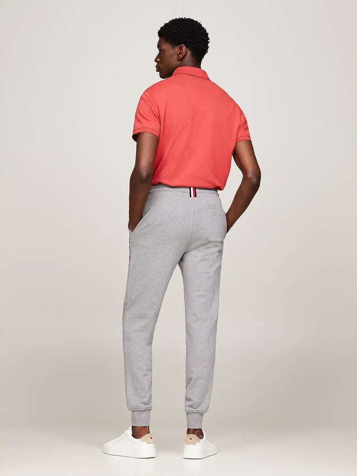 Logo Cuffed Joggers in Grey