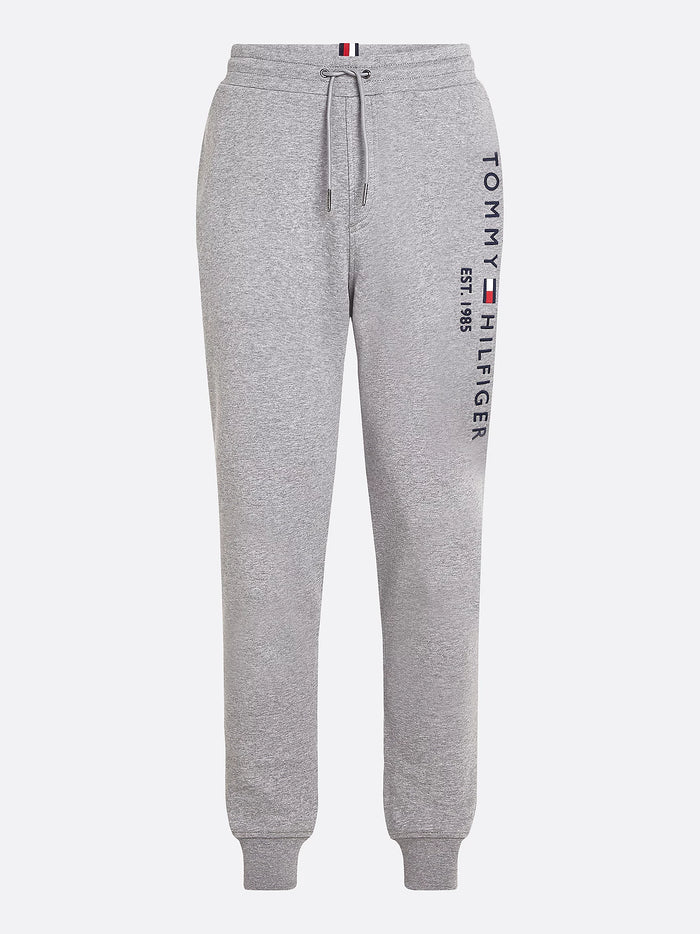 Logo Cuffed Joggers in Grey
