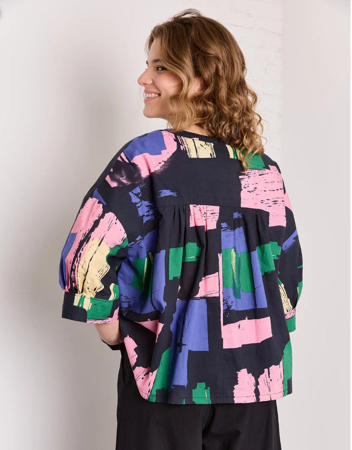 Lori Blouse and Dress Paper Sewing Pattern, Atelier Jupe