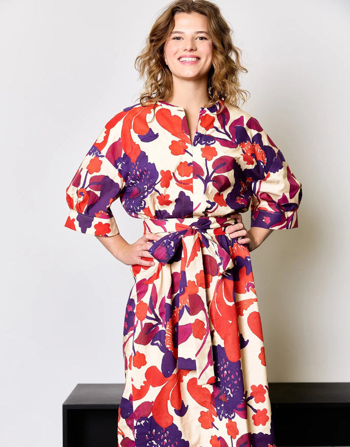 Lori Blouse and Dress Paper Sewing Pattern, Atelier Jupe