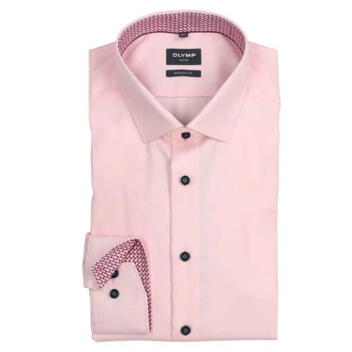 Luxor Plain Shirt in Pink