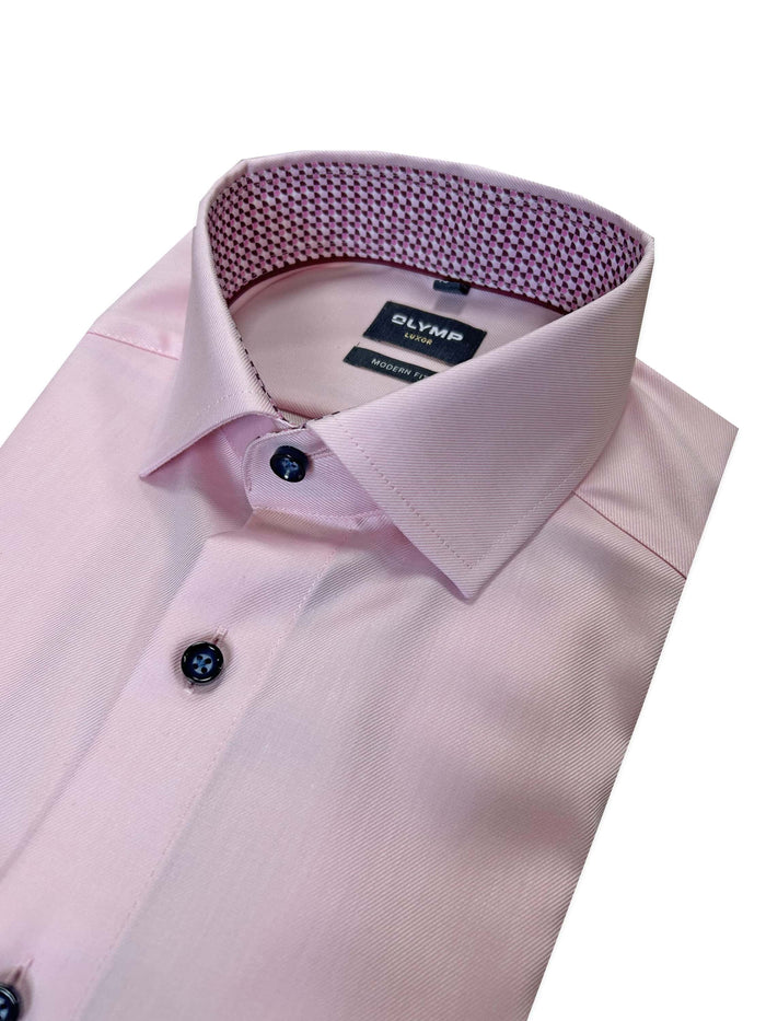 Luxor Plain Shirt in Pink
