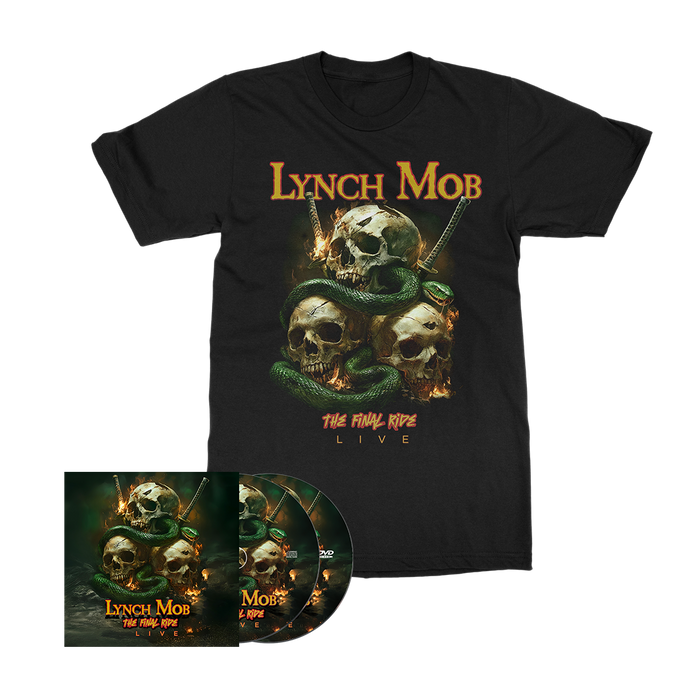 Lynch Mob - The Final Ride - CD Merch Bundle