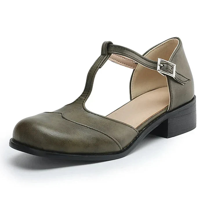 Margaux | Textured Vegan Leather Shoes