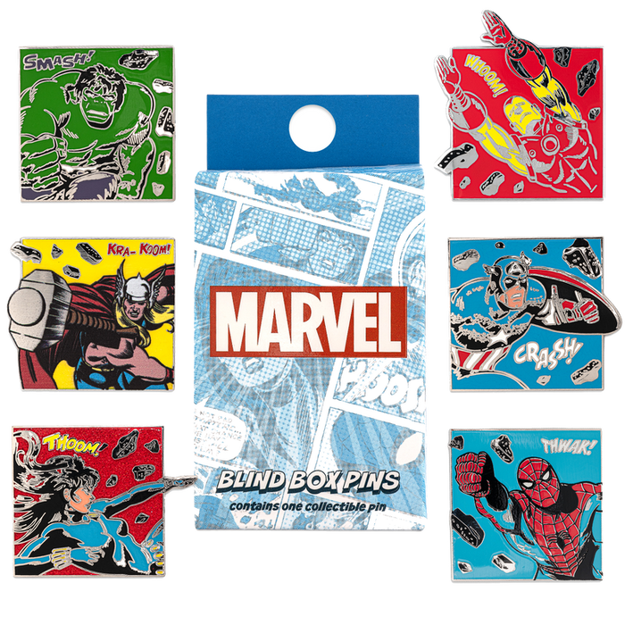Marvel superhero loungefly single pin