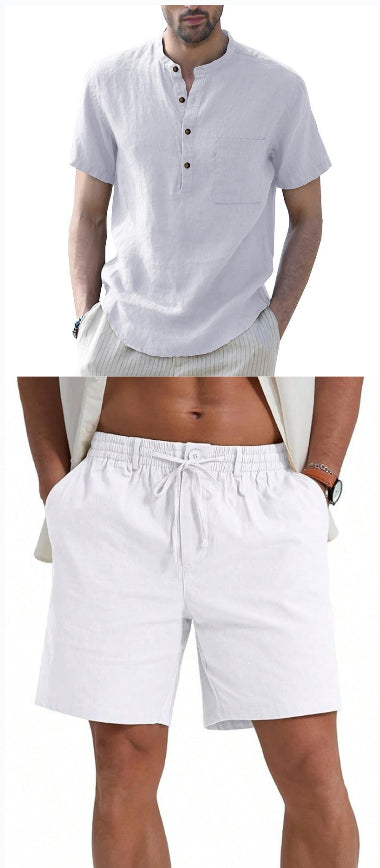 White Shorts Set / S