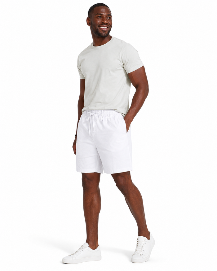 Men's Athletic Shorts - Drawstring Solid Everyday Style