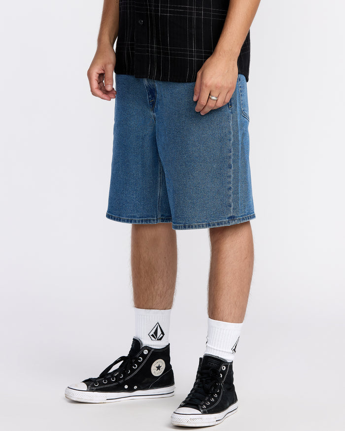Mens Billow Denim Short 22"