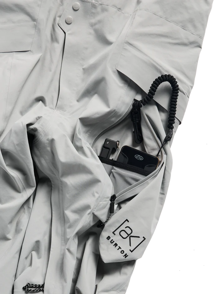 Product image of Men's Burton [ak] Cyclic GORE-TEX 2L Bib Pants[Variant:Apparition Gray]