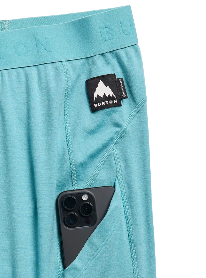 Product image of Men's Burton Merino Blend Midweight Base Layer Pants[Variant:Mineral Blue]