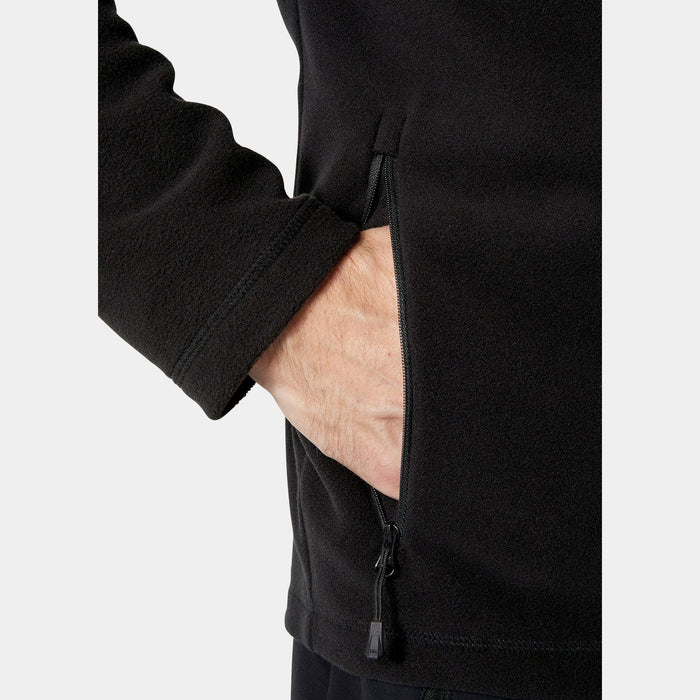 Men's Daybreaker Block Microfleece Jacket in Black