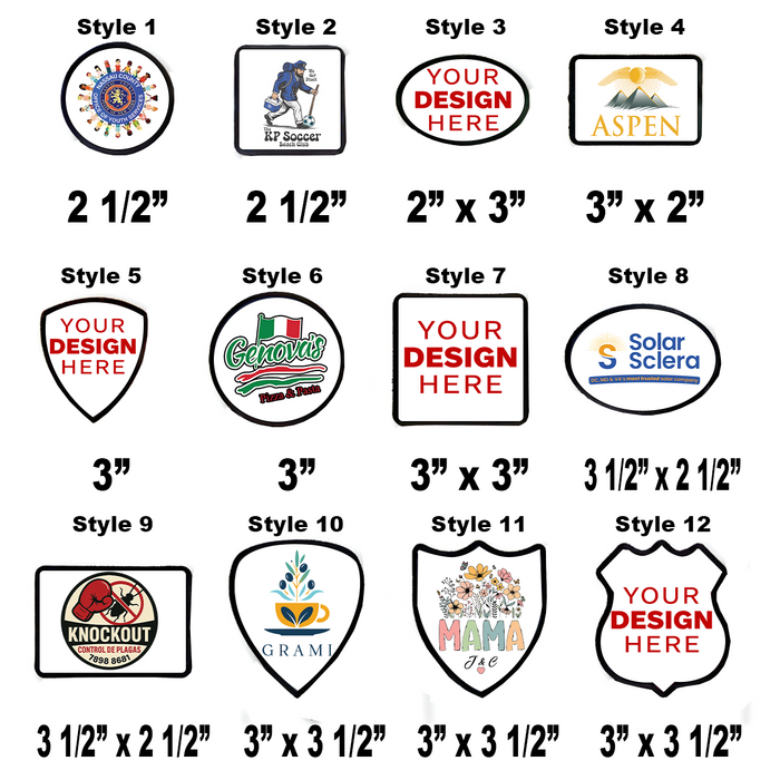 Men's Fleece Jacket Full Color Patch