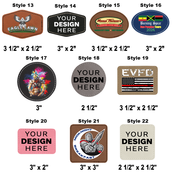 Men's Fleece Jacket Full Color Patch