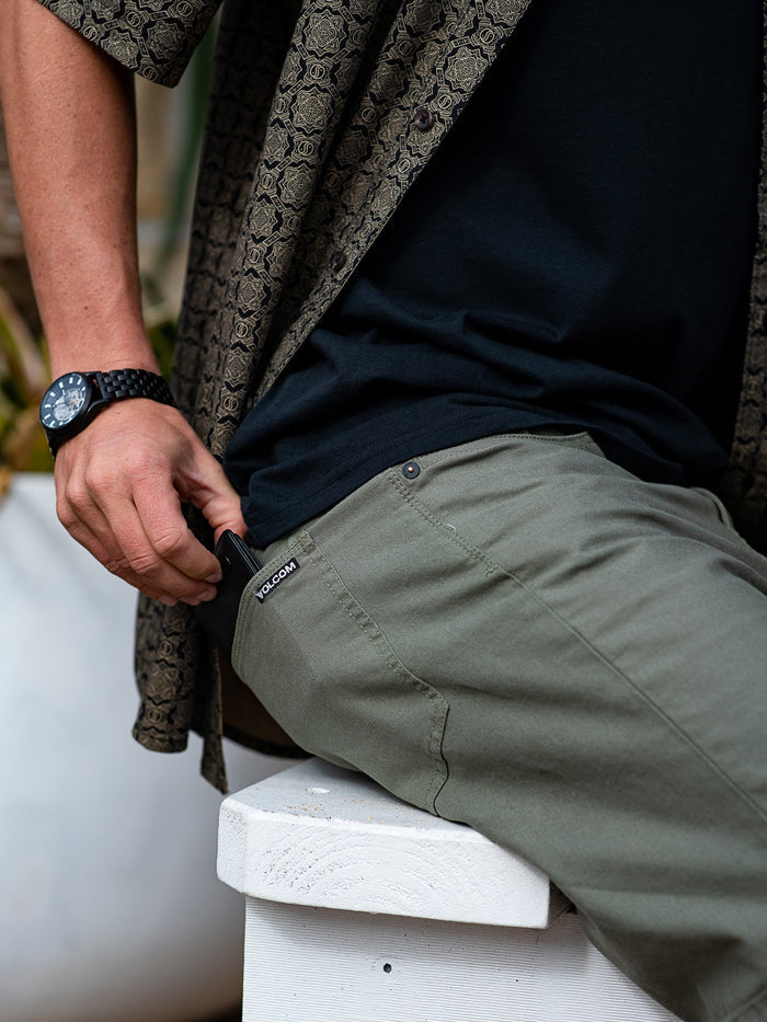 Mens Modown Canvas 5 Pocket Walk Shorts