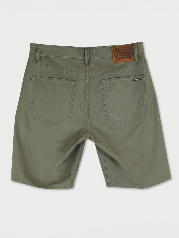 Mens Modown Canvas 5 Pocket Walk Shorts