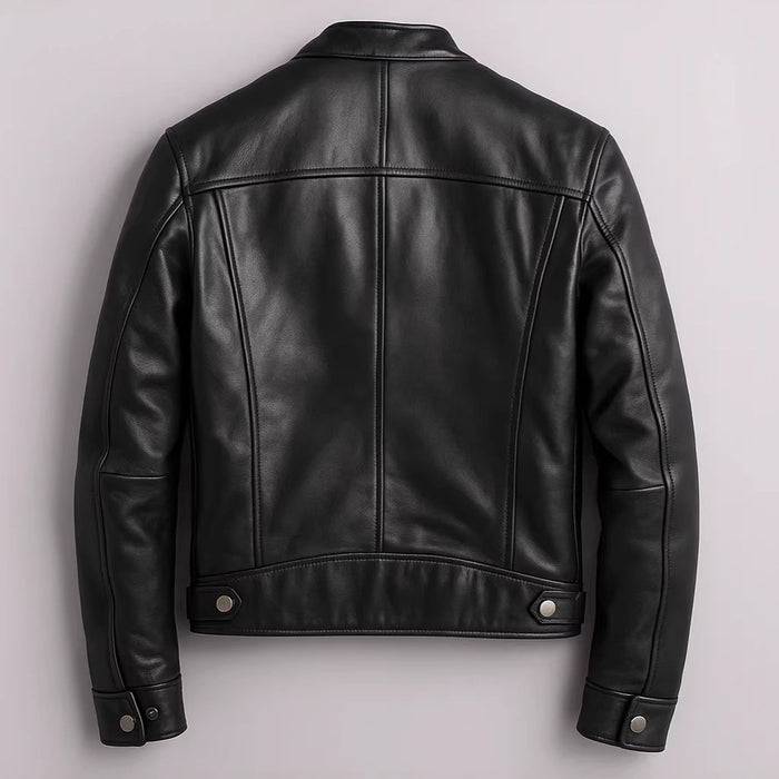 Men's PU Leather Motorcycle Jacket for Everyday Outfits