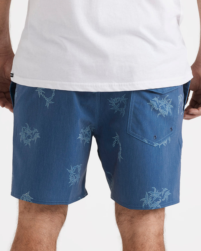Mens Regal Trop Psych Cotton 17" Boardshorts