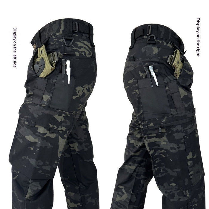 Men's Tactical Cargo Pants with Sizes for Everyday Wear