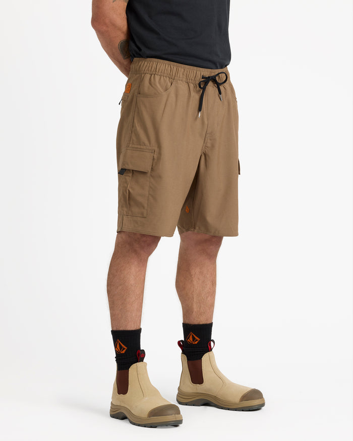 Mens Volcom Workwear March Hybrid 20" Short