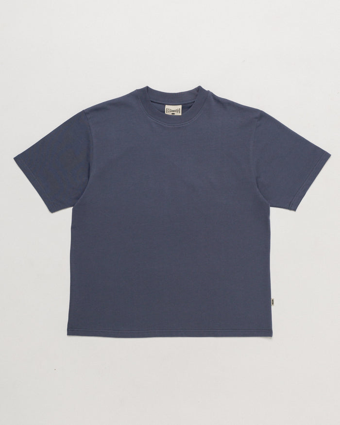 Mid-Weight Organic T-Shirt - Washed Blue