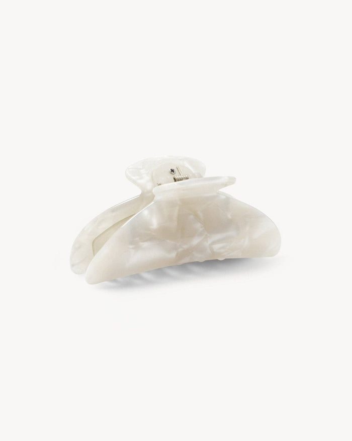 Midi Heirloom Claw - White Shell