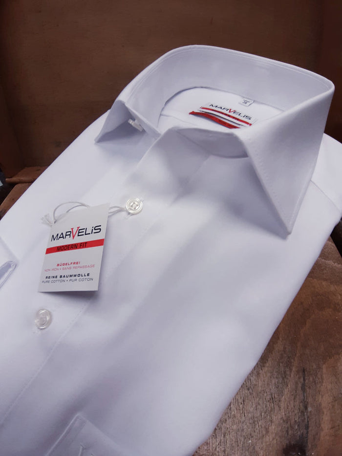 Modern Fit Shirt in White
