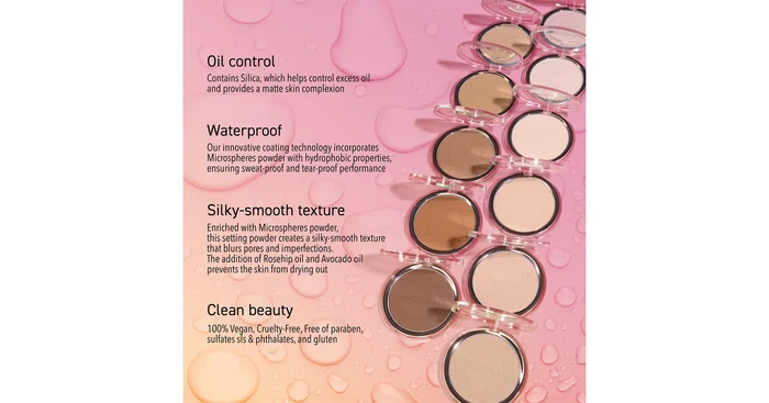 MOIRA Soft Focus Waterproof Setting Powder (0.41oz/11.5g) #400