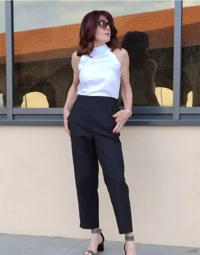 Monica 3 in 1 Jumpsuit/Trousers and Top Paper Sewing Pattern, Ciao Patterns
