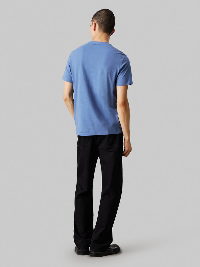 Monogram Tee in Blue Horizon