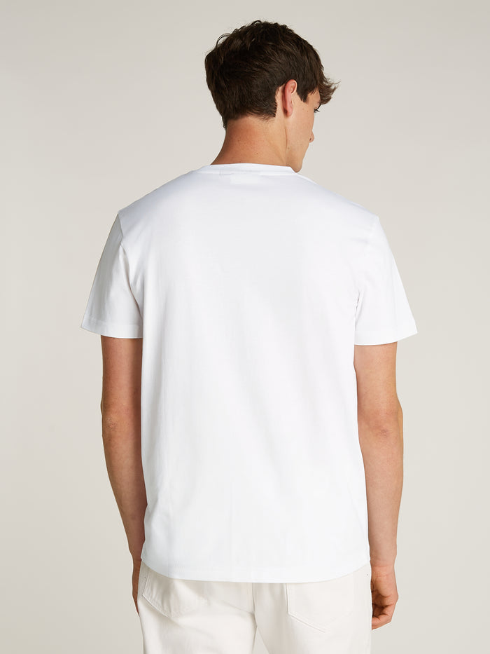 Monogram Tee in White