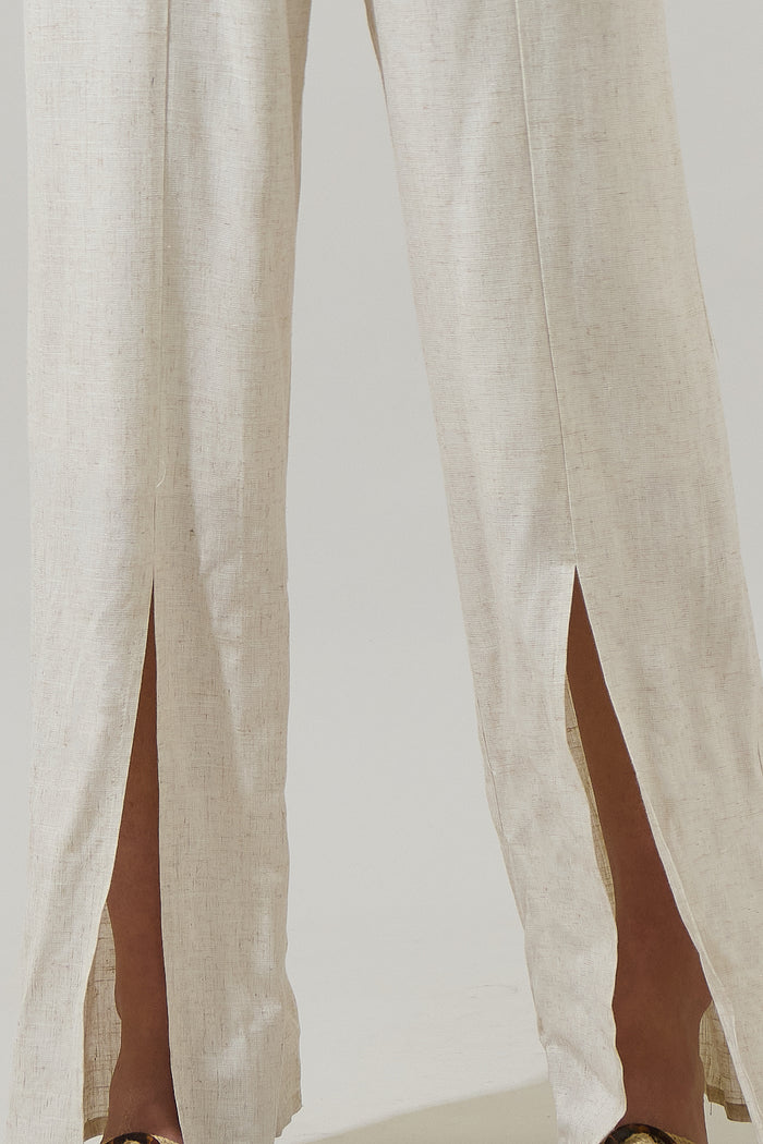 Mora Linen Halter Jumpsuit