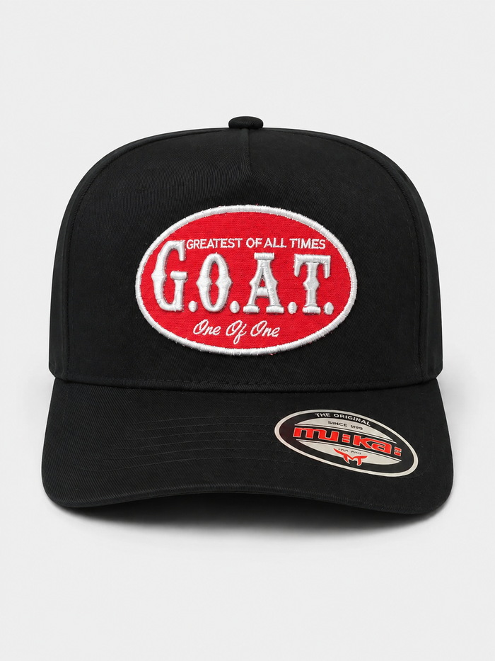 MUKA 'Goat' Snapback Hat in Black