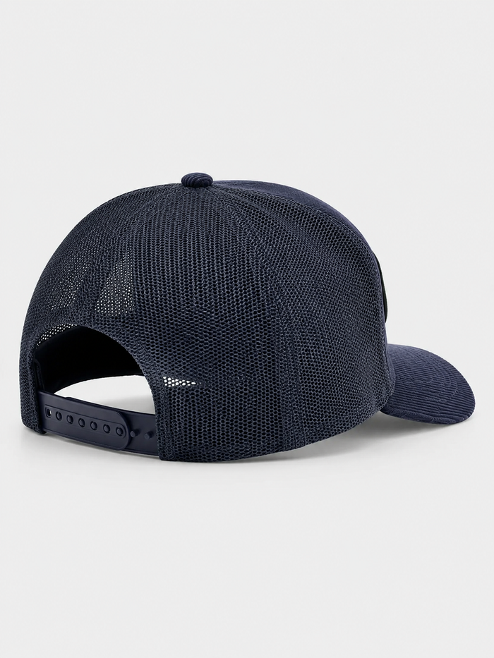 MUKA 'Rebirth' Corduroy Trucker Hat in Navy